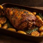 Gigot d'agneau de Pâques traditionnel