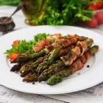 Asperges vertes grillées