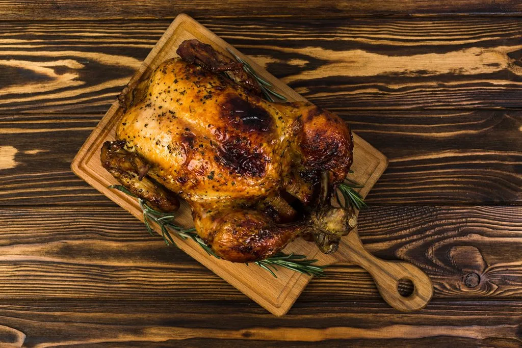poulet roti croustillante