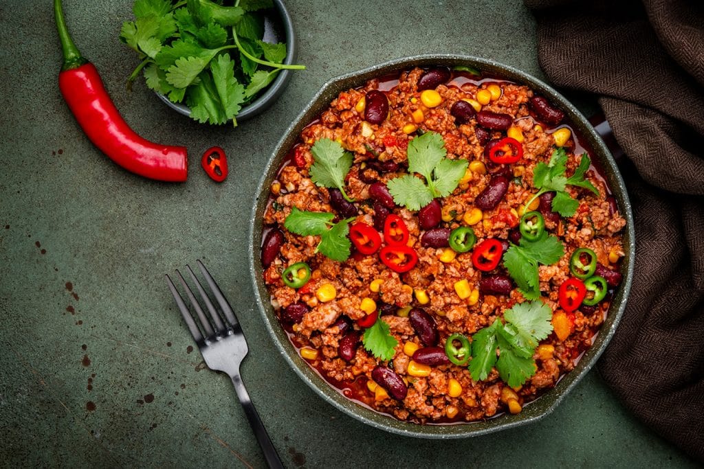 chili con carne mexicain
