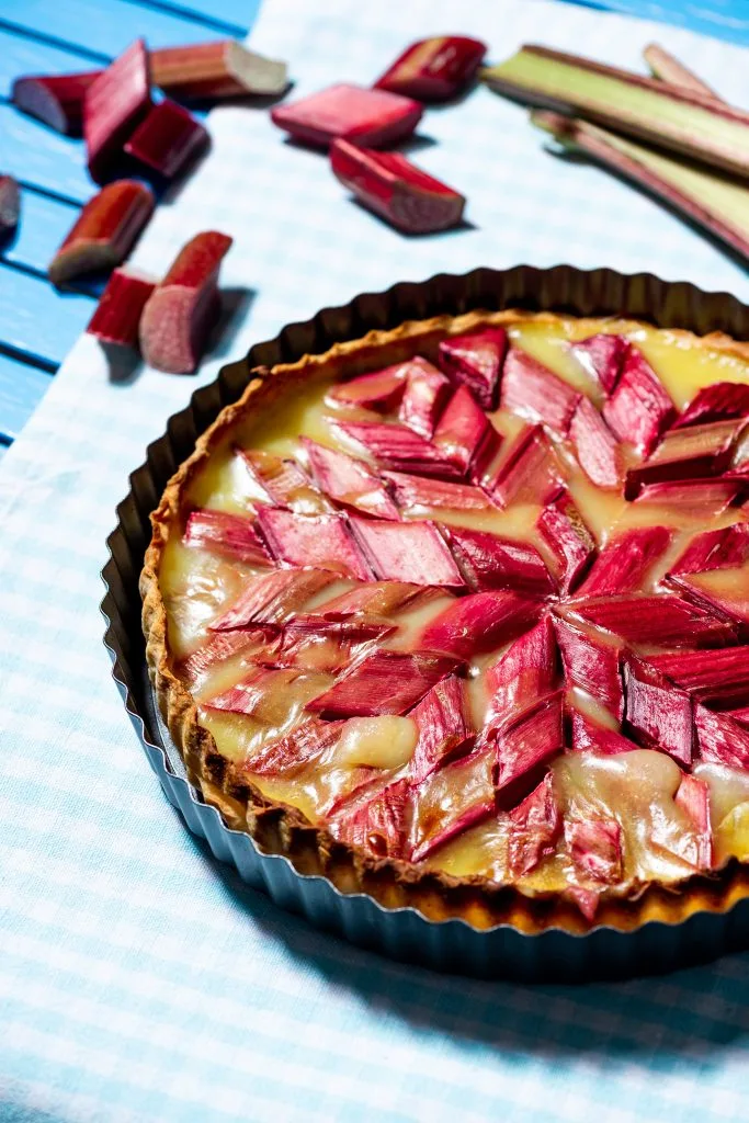 Recette tarte à la rhubarbe