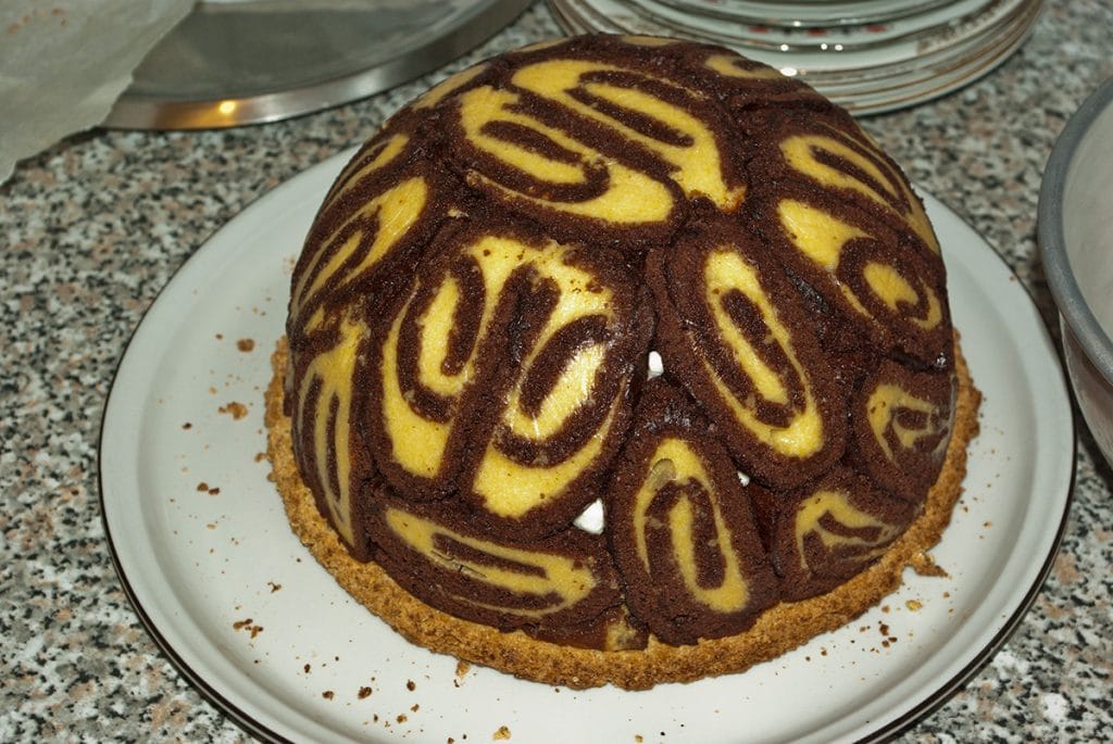 Zuccotto chocolat pistache