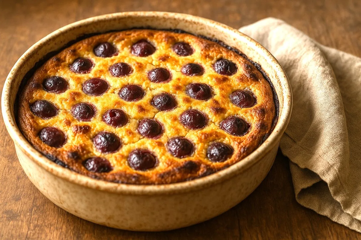 Recette de clafoutis cerises