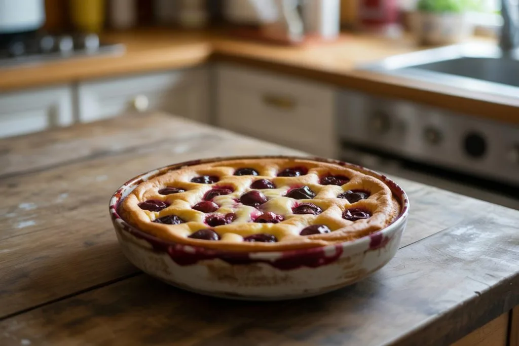 Recette de clafoutis aux cerises
