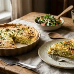 Quiche aux poireaux