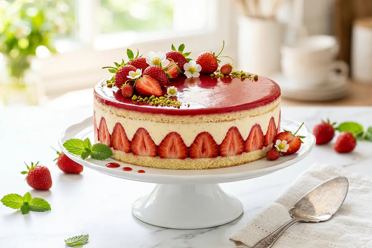 Fraisier recette facile