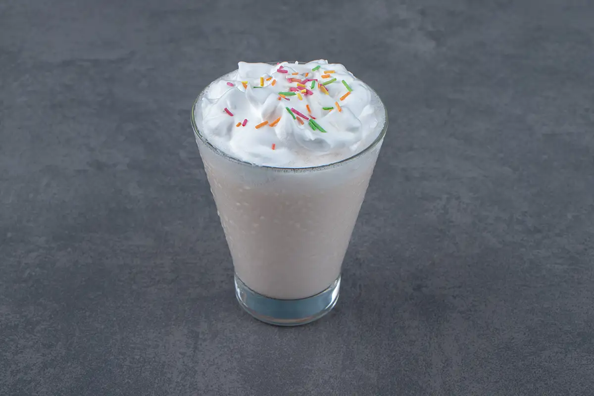 Recette de milkshake vanille