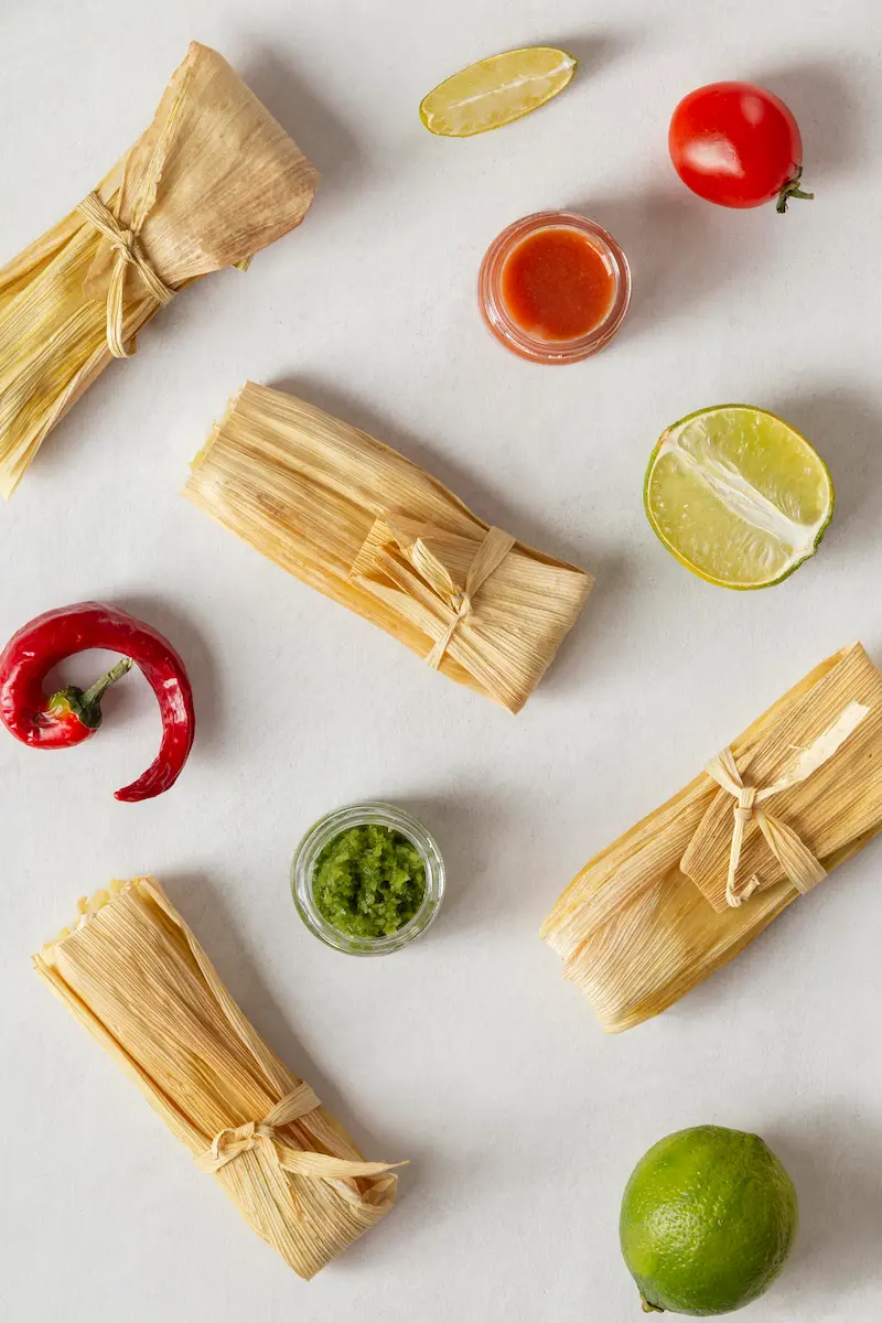Assortiment de tamales