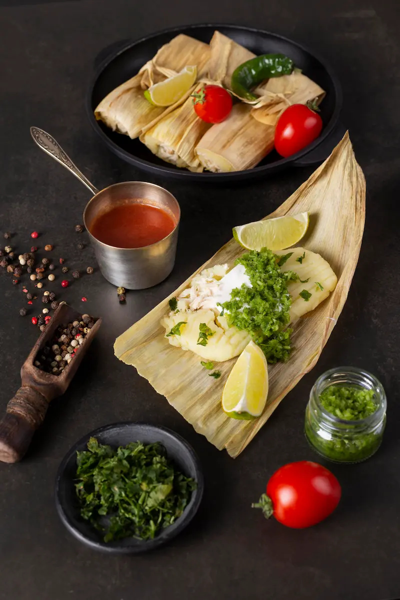 Préparation des tamales