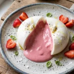 Burrata Rose à la fraise