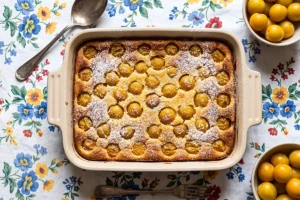 Clafouti aux mirabelles