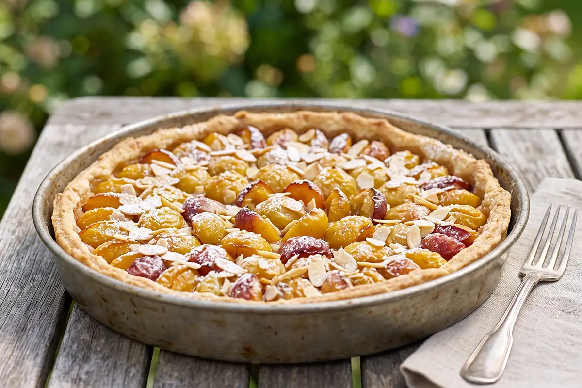 Tarte aux mirabelles de Lorraine
