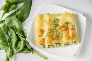 Recette de cannelloni ricotta et épinards