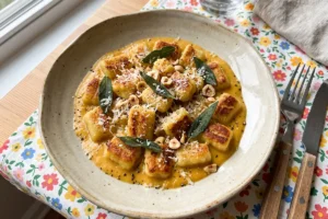 gnocchis sauce à la butternut